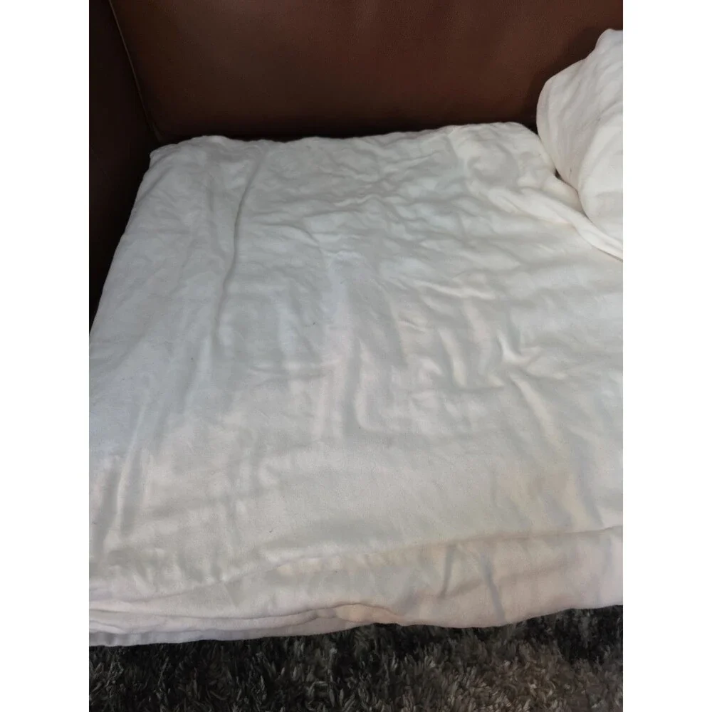 Beddley White Easy Change King Size Duvet Cover